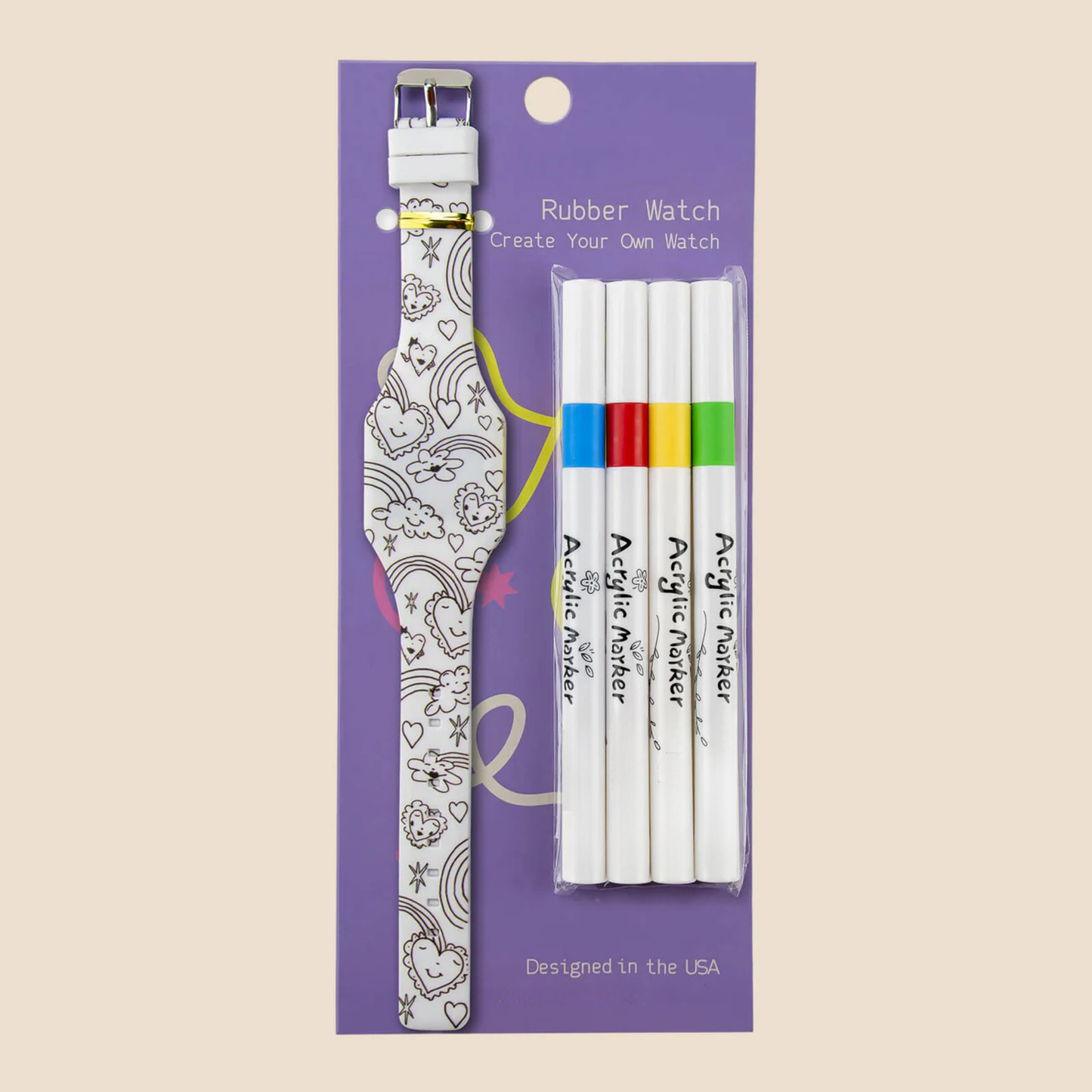 Doodles Coloring Bracelet